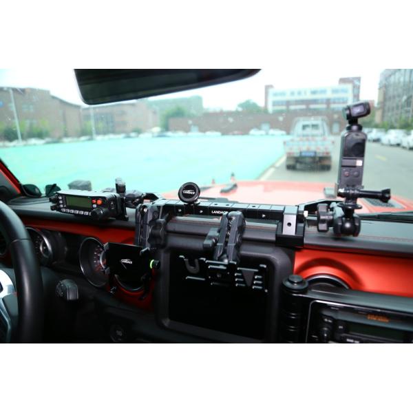 Car Sliding Rail Phone Bracket for Jeep Wrangler JL JL Dash Board Phone GPS Holder