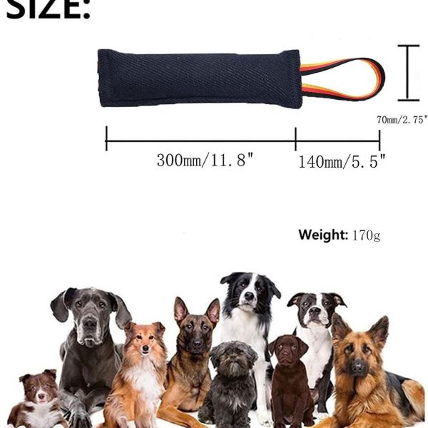 Sustainable Flag Handle Cloth Dog Training Biting and Picking Toys for OEM ODM Buyers