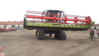 Agricultural Rubber Tracks 36  X 6  X 42 For Case STX Quadrac With Customized Tread Pattern For Scraper