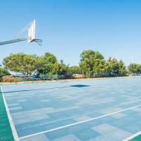 ITF Interlock Tennis Court Material Modular Sport Carpet Tiles Anti Slip