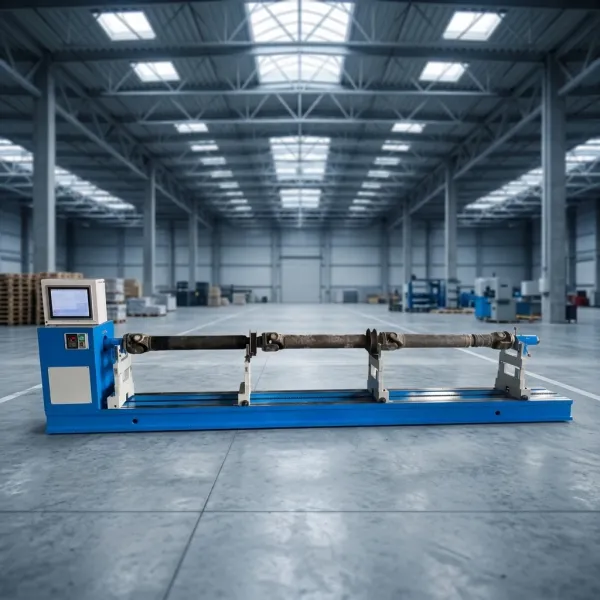 High Mechanical Strength Precision Drive Shaft Balancing Machine  2-Section Drive Shaft Assembly Drive Shaft Dynamic Balancer