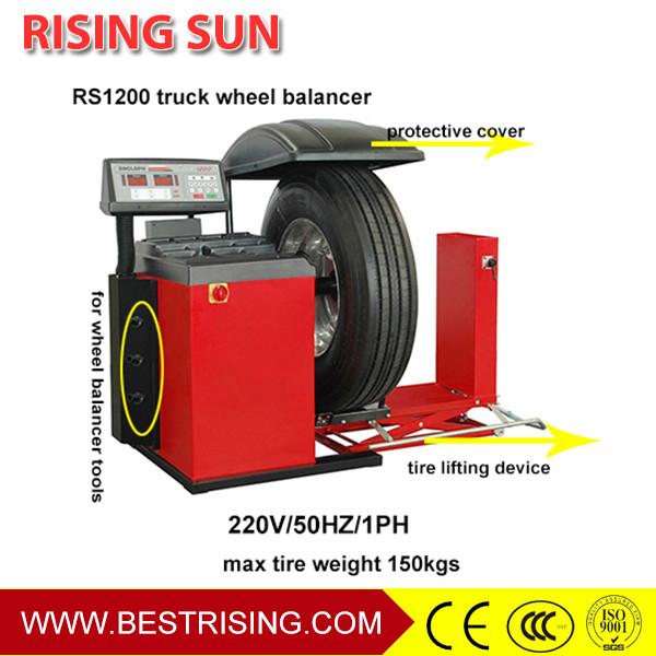 Automatic truck wheel balancer machine for workshop