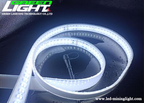 Double Row IP68 SMD3528 LED Flexible Strip Lights AC220V 3528 or 5050 SMD LED Epistar 2000Lum