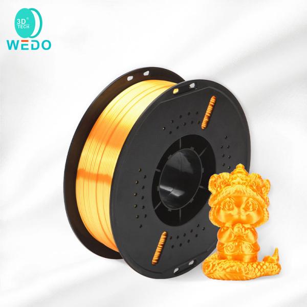 1.75mm Silk Single Color PLA 3D Printing Filaments Durable Long-Lasting