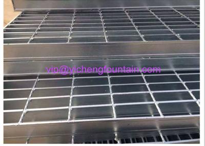 Floor Stainless Steel Grating For Dry Fountain Gather Water Back Open Type