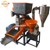 Moulin à riz vibrant en acier inoxydable à fils fins avec élévateur de chargement 650 kg par heure
