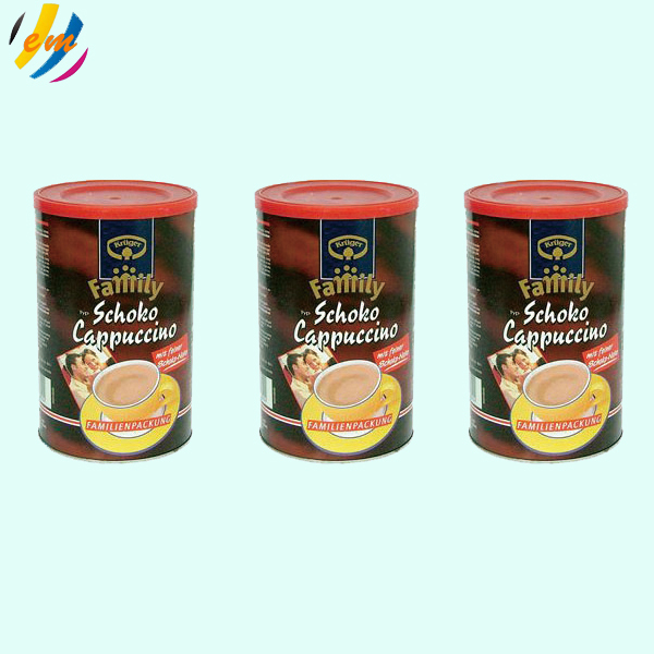 Cylinder 83mm Diameter EMEI White Paper Tube Packaging