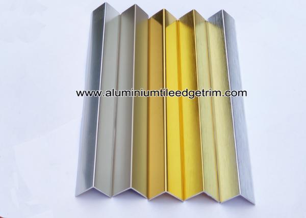 YF20 Decorative Aluminum Corner Guards / Protectors For Outer Corner Brace V20mm
