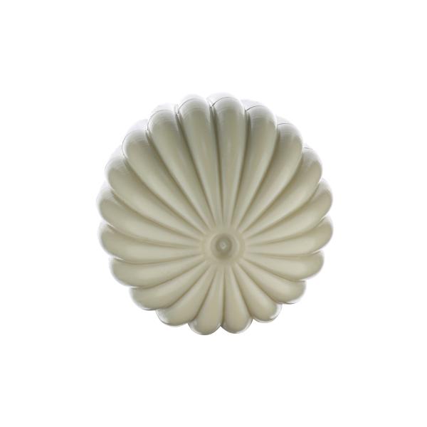 24/410 Luxury Pineapple - Shaped Beige Plastic Bottle Cap, Spherical Cosmetic Screw Cap
