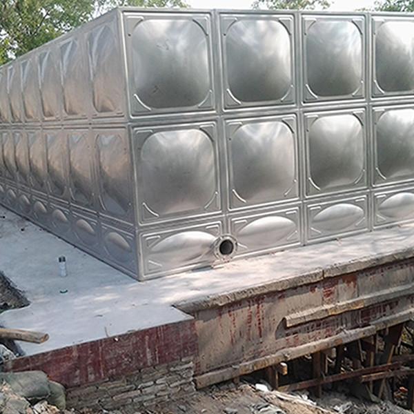 Storage Drinking Water Tank , Stamping Stainless Steel Large Water Tanks