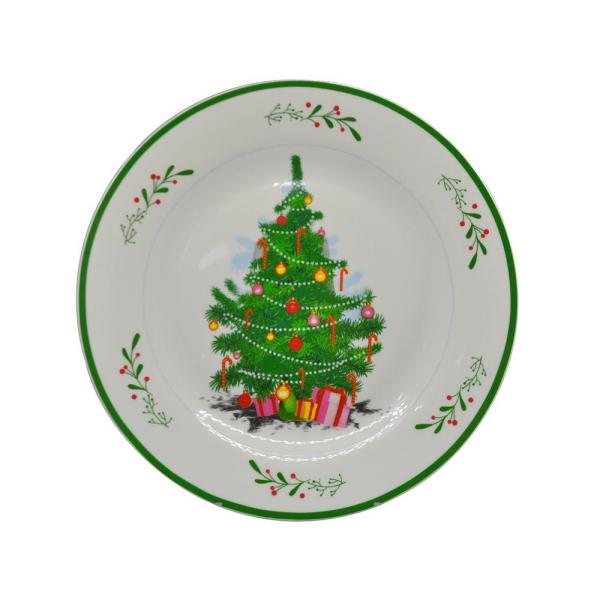 10pcs Mid Century Modern Dishware Ceramic Dinnerware Sets Round Decorated