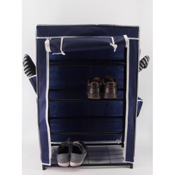 Шкаф 4 ярусов не сплетенный, шкаф ботинка ткани 10kg