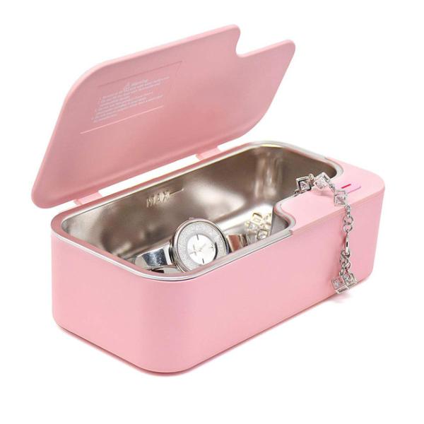 Польза DC 12V уборщика Eyeglass нержавеющей стали ультразвуковая портативная домашняя