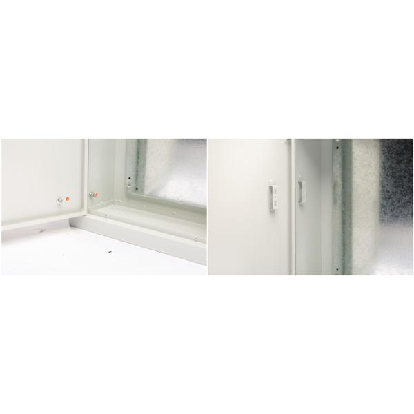 Waterproof IP42 Wall Mount Distribution Box 1.5mm Plate Powder Coating