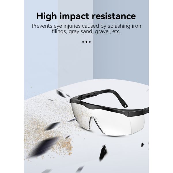 OEM ODM Industrial Safety Glasses Transparent Protective Safety Goggles Eye Protection Z87 Goggles