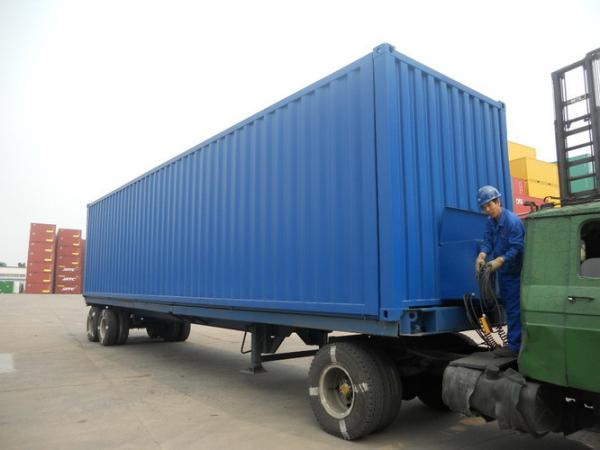 40 Foot Standard Wing Body Container For Easy Cargo Loading Steel High Strength
