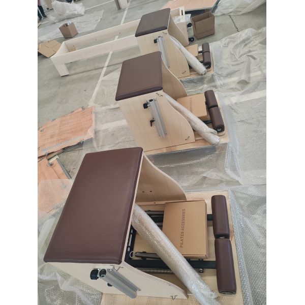 Maple Wood Pilates Wunda Chair U+PL004 with Compact Balance Training Design
