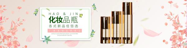 Special 15ml 30ml 50ml gold frosted vacuum skin care silver chambercosmetic manufacturer lotion airless pump bottle