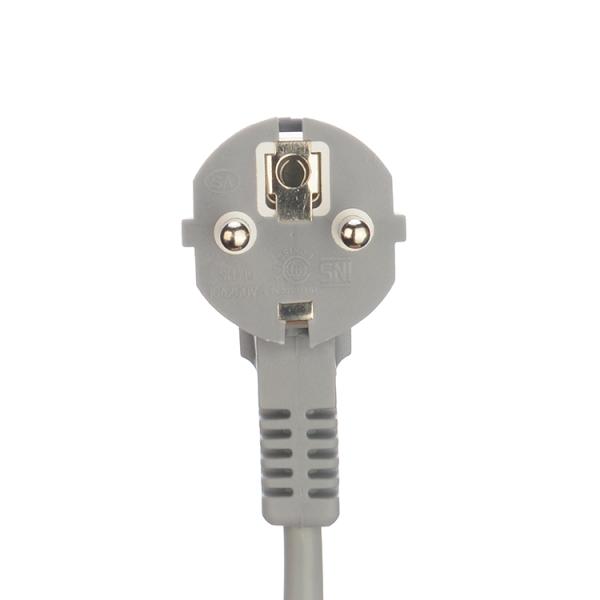 Cable Specification H05VV-F/H05RN-F 3x0.75-1.5MM2 VDE Standard Power Cable Grey or Customized for AC Computer Power Cord