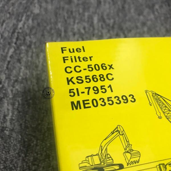 Аксессуары автомобиля фильтра топлива экскаватора ME035393 KS568C HD820