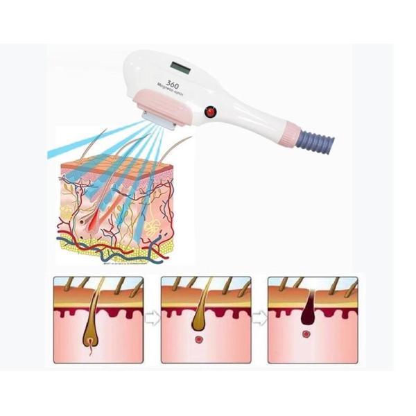 High Efficiency SHR IPL Hair Removal Machine With 360 Magneto Optical System