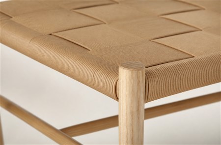 Woven Solid Wood Dining Chair CYC-010