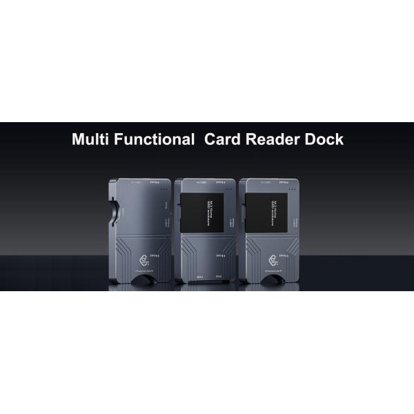 CFexpress TYPE B And XQD Card Reader With USB 3.0 To TYPE C SD TF Card