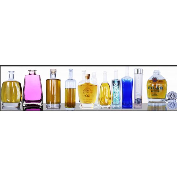 бутылка вискиа 1.75l шеи гористых местностей 750ml длинная отбрасывает верхнюю бутылку ликера