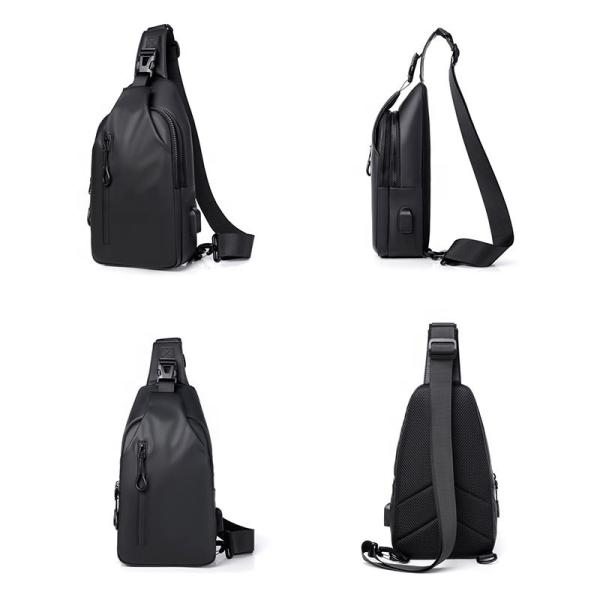 OEM Fashion Crossbody Chest Bags Outdoor Large Capacity Men's Shoulder Bag