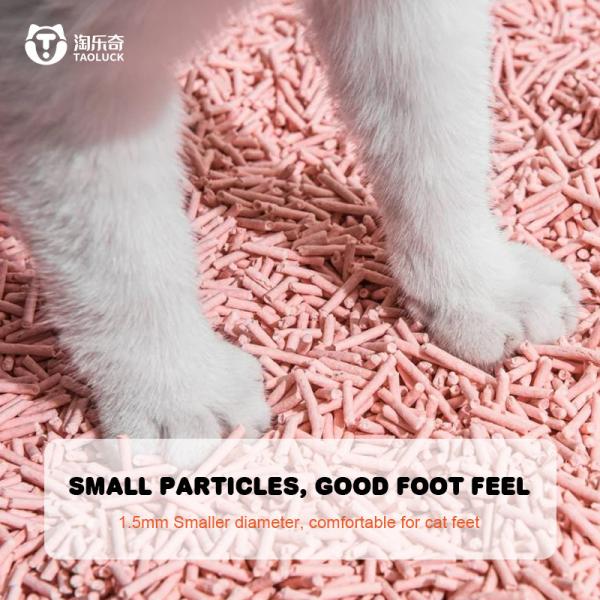 Flushable Low-Dust Soybean Fiber Tofu Cat Litter Sand - Biodegradable and Eco-Friendly