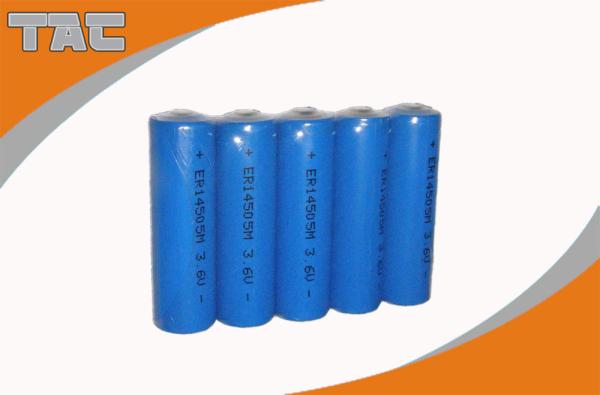 3.6V AA ER14505  14500 LiSOCl2 Battery with high Capacity for Ammeter, Gas Meter