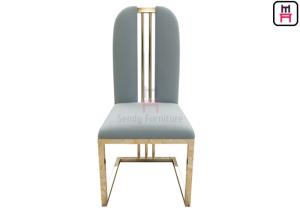 Veludo de jantar traseiro Seat W48 das cadeiras da elevação dourada de Rosa *
