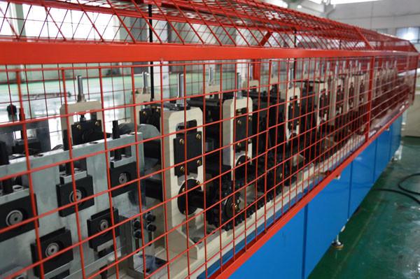 0.27-1mm Galvanized Steel Stud Roll Forming Machine With PLC Control