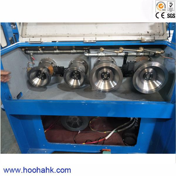 Durable 24D Horizontal Copper Wire Drawing Machine Belt Transmission Type