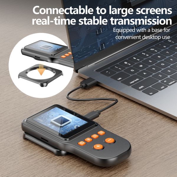 Portable High-Definition 2.8-Inch Handheld Electronic Microscope Magnifier for Student