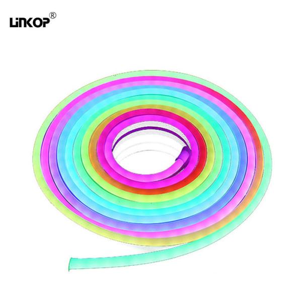 Ip67 LED Neon Flex Multicolor 12V Cuttable Addressable LED Neon Strip