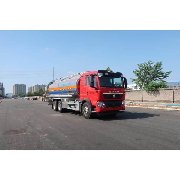 CIMC LINYU 6*4 24m3 Aluminum Alloy Tanker Truck for Flammable Liquid Fuel Transport
