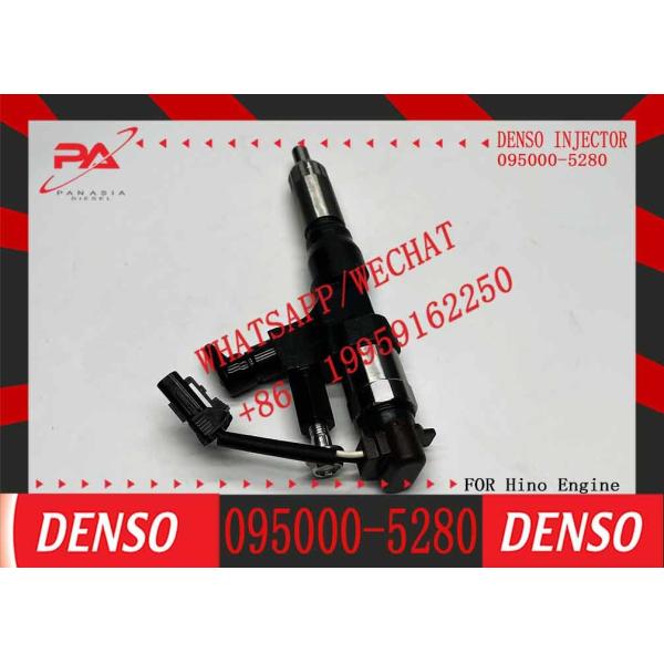 New Diesel Common Rail densos Injector 095000-5280 095000-5281 For HINO Truck Engine J08E 23910-1360