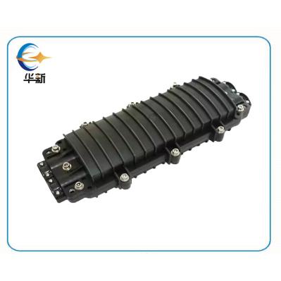 OEM Black Optic Fiber Box For FTTH FTTX Network Fiber Splice Enclosure