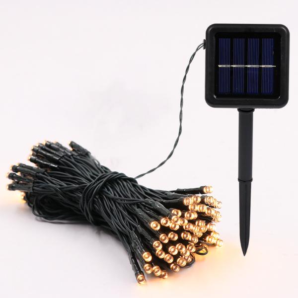 Outdoor Decorative Lighting Waterproof Solar String Lamp for Garden Christmas Tree