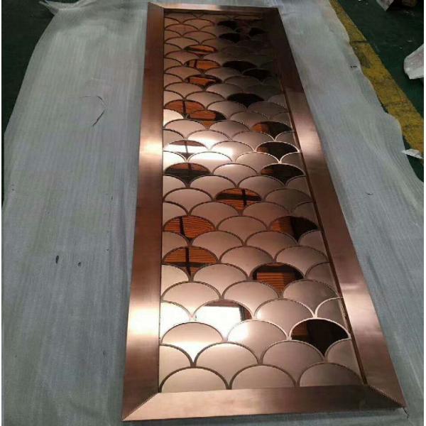 Лазер металла рассекателя панели стены живущей комнаты декоративный отрезал панели комнаты экрана