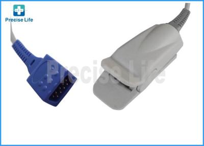 Ponta de prova adulta do grampo OXY-F-DB SpO2 do dedo do datex-Ohmeda com o conector de pino DB9