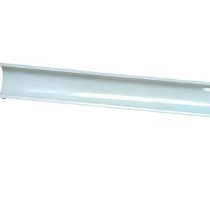 Hotel U Strip PVC Horse Fence ABS White Extruded Plastic Profiles Customized