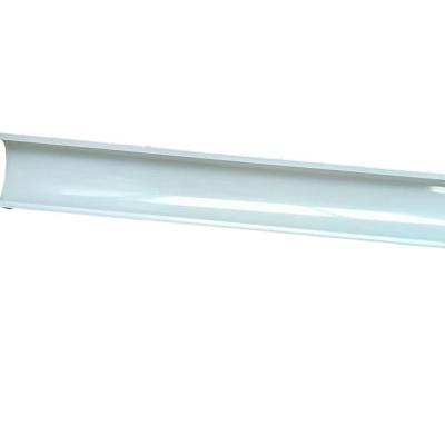 Hotel U Strip PVC Horse Fence ABS White Extruded Plastic Profiles Customized