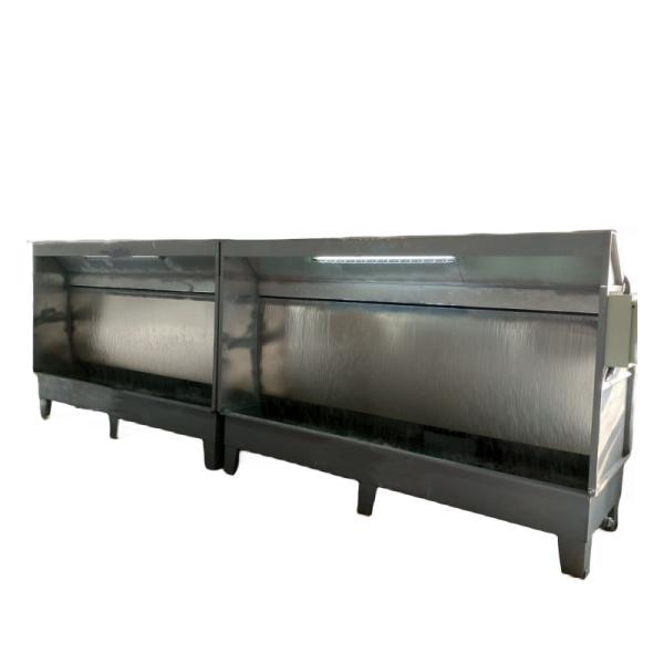 Environmental protection Water Curtain Spray Cabinet Paint Mist Purification Equipment Cyclone Water Curtain Booth