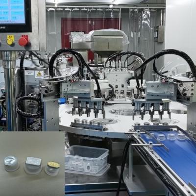 Machine d'assemblage Euro Cap pour revêtement de film pour perfusion avec commande PLC
