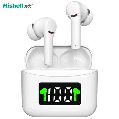 Rádio verdadeiro Earbuds estereofônico do ANC ENC IPX5 TWS com toque J5 da exposição de diodo emissor de luz