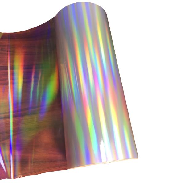 Acrylic Adhesive Holographic Lamination Film For Packing Full Test Free Sample
