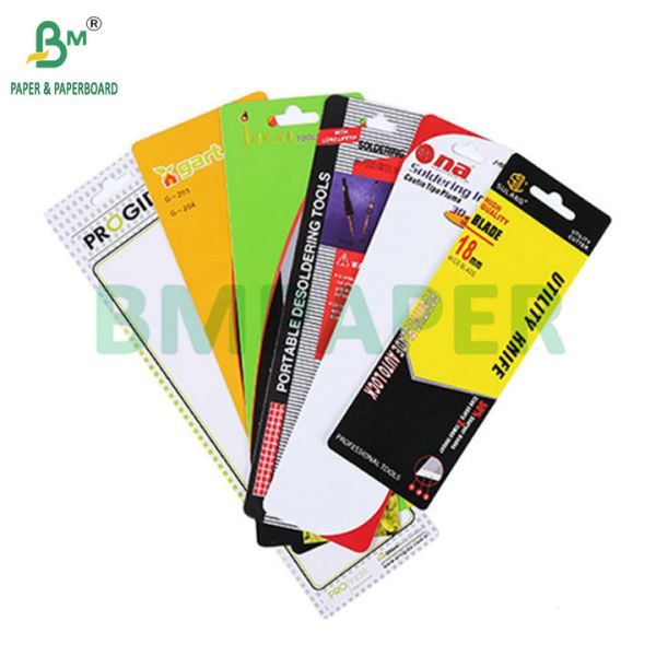High-Bulk Bleached 210gsm 250gsm White Blister Card for  Blister Packaging
