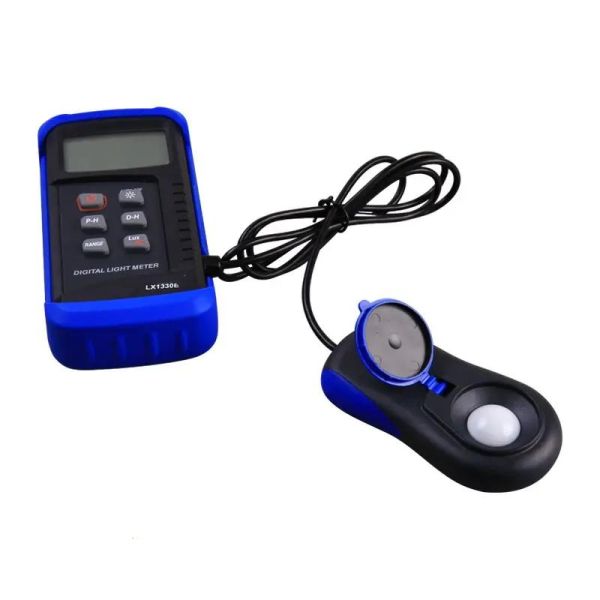 LX1330E Digital Light Meter with 0.1Lux~200,000Lux Range, 3-1/2 Digit LCD Display and Lux/FC Switchable